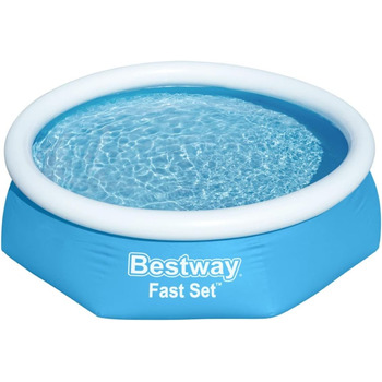 Наземний басейн Bestway Fast Set без насоса Ø 244 x 61 см, синій, круглий