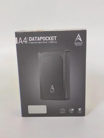 Портативний зовнішній жорсткий диск Aiolo Innovation 5TB 2.5-дюймовий HDD-USB 3.2 Gen 1 для ПК, ноутбука, PS4, Xbox, Wii u, сумісний з Mac і Windows