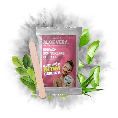 Крем для депіляції Capillum AMOVE Aloe Vera 500г Intimate Area Women - Ніжна пудра для депіляції Жінки Безболісний душ Крем для інтимної депіляції Жінки без добавок з нейтральним запахом 500 г (1 упаковка)