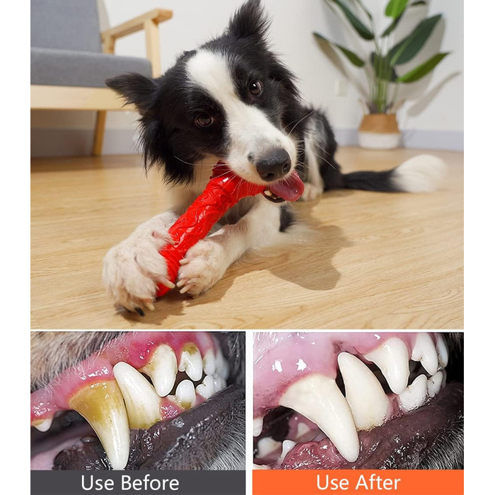 Іграшки для собак Acecy, Indestructible Chew Bone for Dog Toys, Interactive Chew Bone Dog Toys для великих середніх собак і цуценят