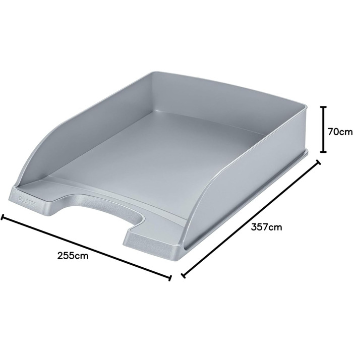 Лоток для листів Leitz стандартний A4, упаковка з 5 шт. , серія Plus, 52270095 (сірий / упаковка 5, 5 шт. )