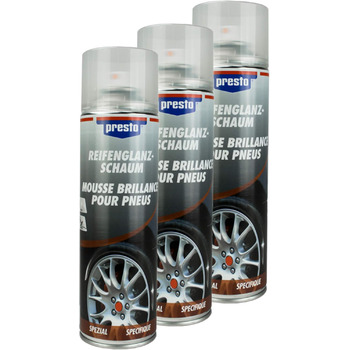 Піна для чищення шин Gloss Care 500 мл 157189, 3 шт., TIRE GLOSS