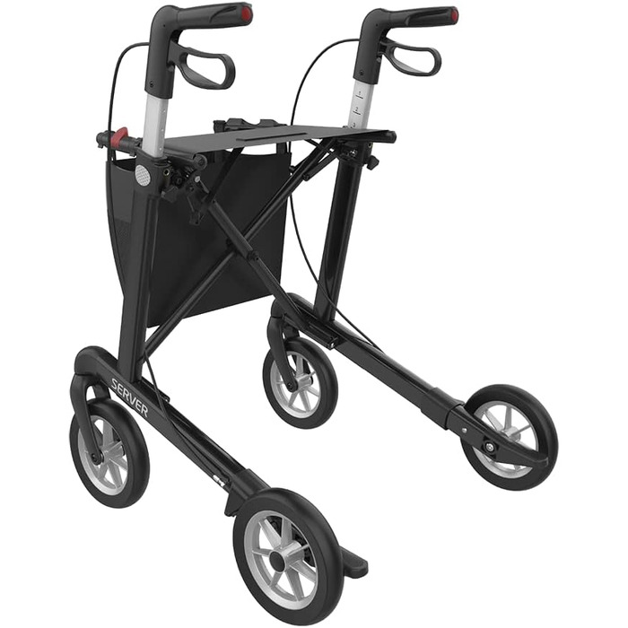 Шини Rehasense Server Aluminium Lightweight Rollator black L - 62 см TPE