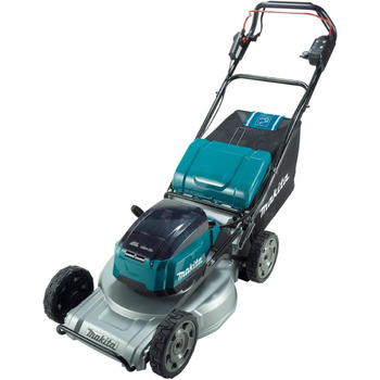 Акумуляторна газонокосарка Makita DLM537Z 2x18V (без акумулятора, без зарядного пристрою), бензинова