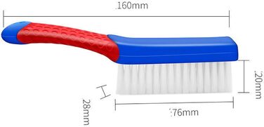 Щітка для взуття TRASKA Schuhbrste м'яке волосся не травмує взуття Побутова щітка для миття взуття Спеціальна щітка для прання одягу Багатофункціональна щітка для чищення дошки