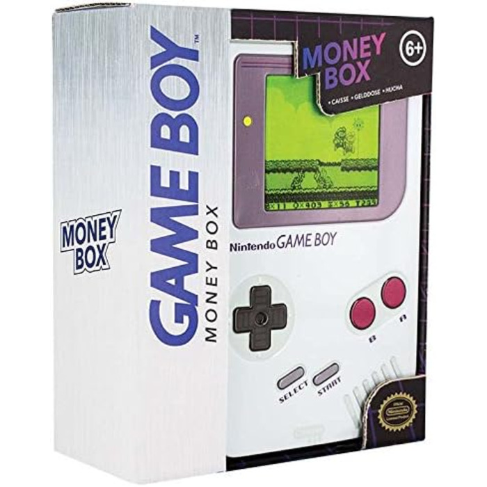 Paladone Nintendo Game Boy Money Box Retro, Paladone Nintendo Game Boy Money Box Retro