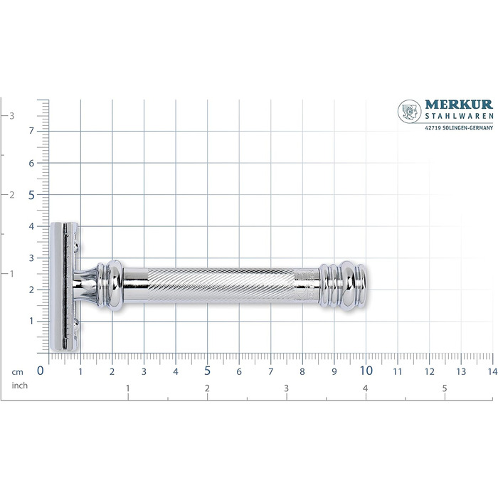 Безпечна бритва MERKUR DOVO 38C, 130 г