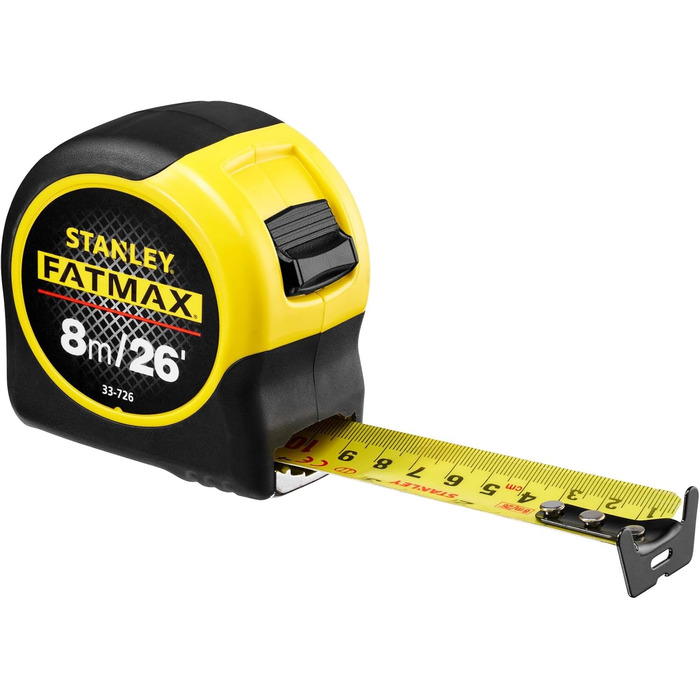 Вимірювальна стрічка FatMax Tape 8m/26ft 0-33-726 - STA033726