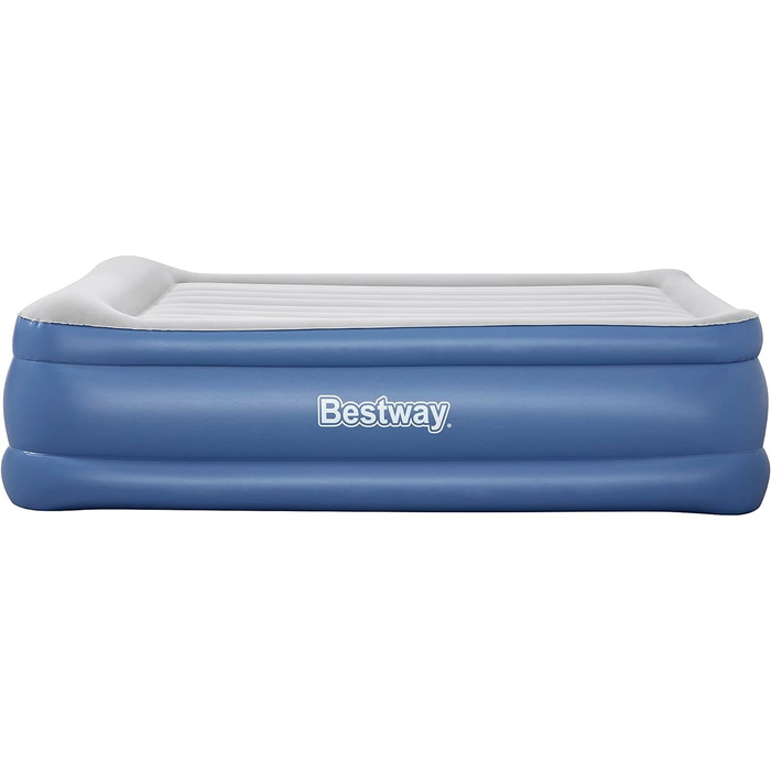 Надувне ліжко Bestway TriTech Vento з вбудованим електричним насосом Double XL/Hi 203 x 152 x 56 см