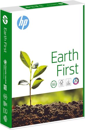 Універсальний копіювальний папір HP Earth, 80 г/м, A4 - коробка з 5 упаковок по 500 аркушів