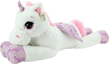 М'яка іграшка Sweety Toys 8056 XXL Єдиноріг Пегас 130 см білий, білий