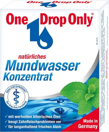 Концентрат натурального полоскання рота One Drop Only 50 мл (1 упаковка безкоштовно), 5 1