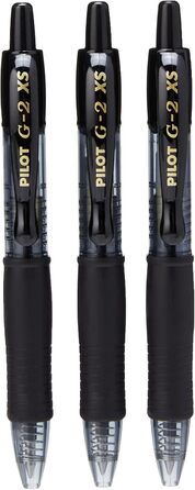 Гель-чорнило Pilot G2 Pixie Roller Pen 0,7мм чорне 12 шт.