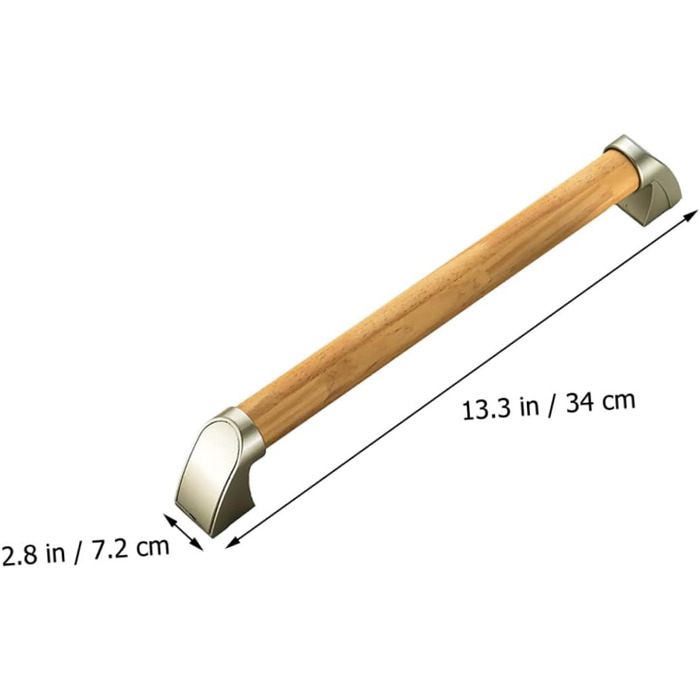 Ручка для поручня Minkissy Дерево для встановлення у ванній кімнаті Поручень для ванни Instaloo Підставка для мобільного телефону Підставка для рук Старші захисні поручні Поручень безпеки Потовщення захисного огородження Аксесуари