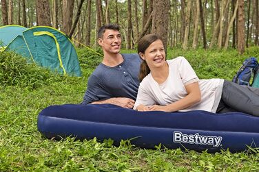 Надувне ліжко Bestway Blue Horizon Double XL/Lo 203 x 152 x 22 см одномісне