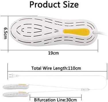 Портативна сушарка для рукавичок SHENGMIAOHE для ніг з таймером, сушарка для зимових речей для сімейних чобіт, щітки для взуття