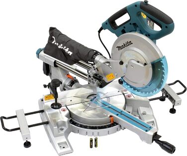 Пила торцювальна Makita LS1018LN, синя, 1018LN