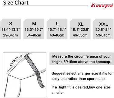 Дихаючий наколінник Kuangmi з силіконовим кільцем, стабілізація для складних видів спорту, регульована опора, (XL)