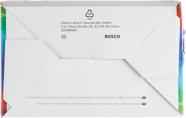 Ручний блендер Bosch ErgoMixx MS6CA4150, ніжка блендера з нержавіючої сталі, чашка для змішування та вимірювання, віночок, 4-лезовий ніж, легкий корпус, 12 рівнів плюс турбошвидкість, 800 Вт, білий/антрацит