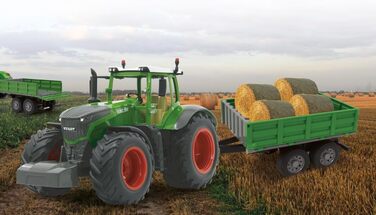 Самоскид для Fendt 1050 - Підйом/опускання кузова з дистанційним керуванням, передній зчіпний пристрій, відкидні борти, кольоровий одинарний, 412412 -