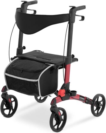 Червоний 136 кг 880-980 мм Walker Rollator Light, 07 F Rollator Light