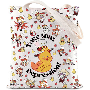 Сумка для покупок Demon Ducky Tote Bag Депресія Великобританія