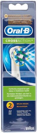 Змінна зубна щітка Oral-B Pro 600 Cross Action 2PZ