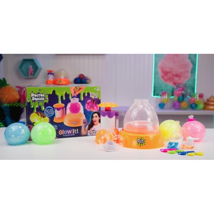 Доктор Сквош Glow It від Squishy Maker Station Glow It