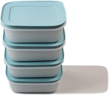 Контейнер для заморожування TUPPERWARE 450 мл біло-блакитний (4) Контейнер для льоду Crystal P 21752