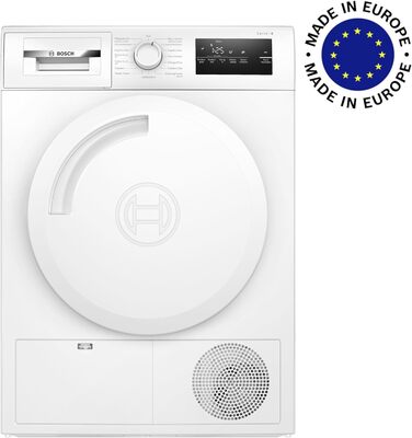 Сушарка Bosch Home Appliances WTN83203 Series  до 4, 8 кг з антивібраційною конструкцією більшою стабільністю, чутливою системою сушіння