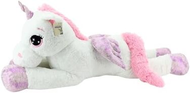 М'яка іграшка Sweety Toys 8056 XXL Єдиноріг Пегас 130 см білий, білий