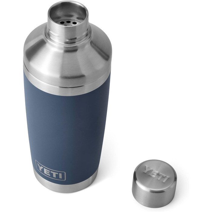 Шейкер для коктейлів YETI Rambler, темно-синій, 20 унцій (591 мл)