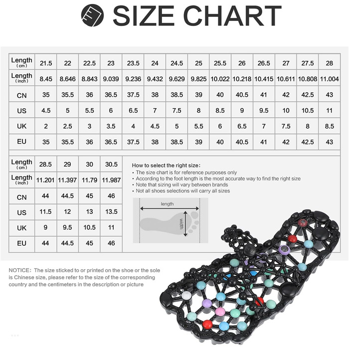 Пара масажних тапочок Тапочки для точкового масажу Сандалі для масажу ніг Сандалі для точкового масажу Жіночі тапочки для точкового масажу Швидковисихаючі ПВХ жіночі частинки, 1