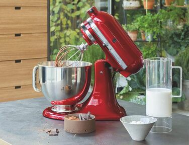 Кухонний комбайн KitchenAid Artisan 4.8 л Love Apple червоний