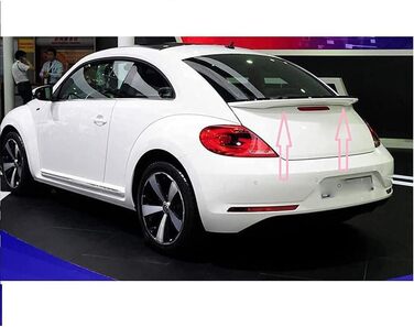 Автомобільний задній спойлер для VW Beetle 2013-2018, Спойлер багажника Дах автомобіля Задній спойлер Lip Styling Автомобільні аксесуари, A/Білий звичайний A/Білий