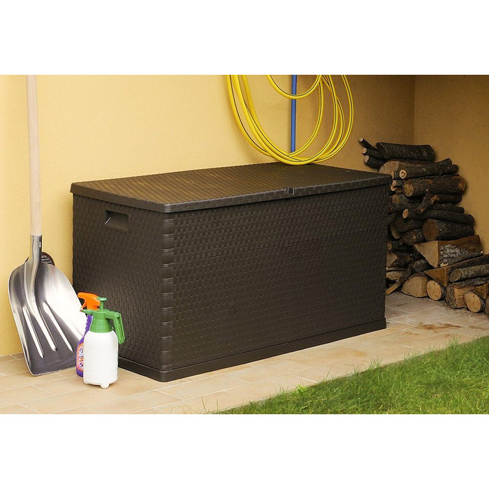 Коробка для подушки Toomax Multibox Rattan 420, коричнева