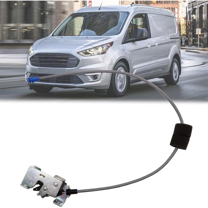 Привід дверного замка для Ford For Transit MK6 MK7 2000-2015 Замок задніх дверей автомобіля Фіксатор троса нижньої засувки лівий біля бічної OE 1494102 Заміна автомобіля Привід дверного замка