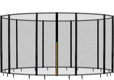 Баунсальська захисна сітка для батуту Ø 183 185 244 250 275 277 300 305 335 337 366 370 396 400 427 430 457 460 487 490 (JS) Змінна сітка Tampoline Net для батуту Outdoor (Net JS-M Ø 487 см 10 полюсів H 180 см)