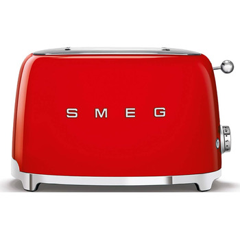 Тостер Smeg TSF01RDEU 2 скибочки, червоний