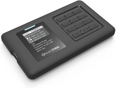 Віртуальний диск 2,5-дюймовий корпус (IODD ST400(USB-C,NextGen)), 2541/ST400