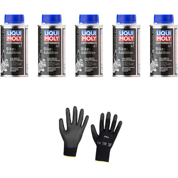 Захисні рукавички Iloda 5xOriginal Liqui Moly 125 мл для мотоцикла 4T Bike Supplements 1581