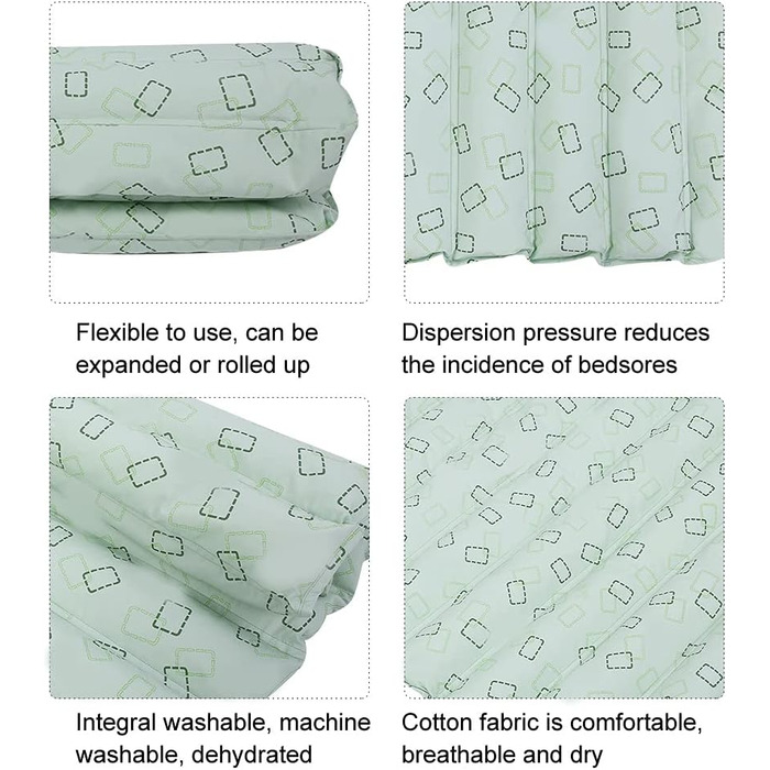 Подушка проти пролежнів Подушка для запобігання пролежнів Дихаюча легка для розсіяного тиску тіла для прикутих до ліжка людей похилого віку для домашнього здоров'я