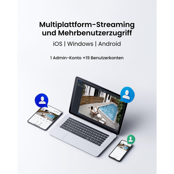 Зовнішня камера спостереження Reolink 4K Wi-Fi 6 із дводіапазонним Wi-Fi 2,4/5 ГГц, повнокольоровим нічним баченням, зовнішньою камерою Wi-Fi, що підключається, із цілодобовим записом, інтелектуальним виявленням, сиреною, захистом від погодних умов, Lumus