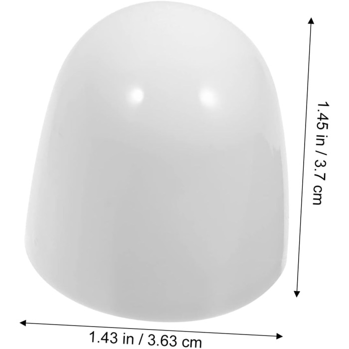 Гвинтова декоративна кришка Універсальна кришка для унітазу Гвинтові ковпачки для унітазів Комплектуючі для унітазу Туалетні аксесуари Кришки для унітазів Шайби Універсальні ковпачки для унітазу (3,7X3,63X3,63 СМ, білі), 40 шт.
