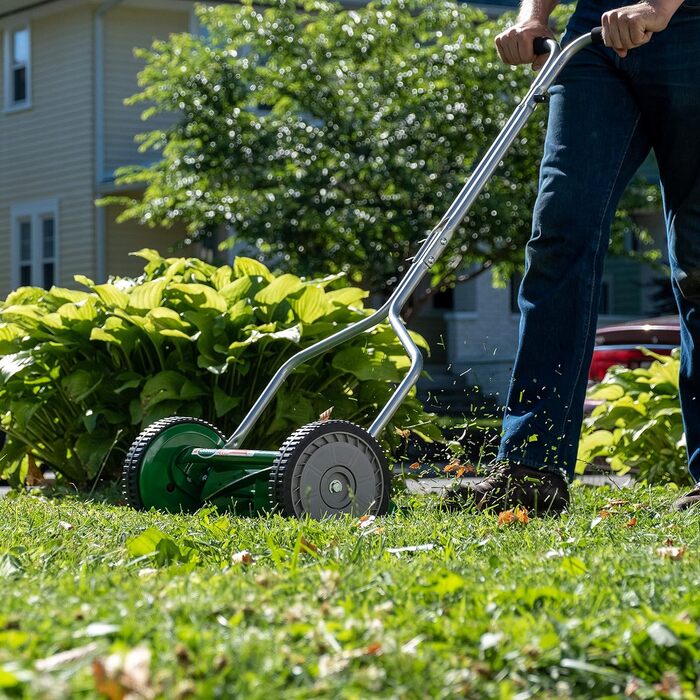 Газонокосарка Scotts 304-14S, 35,6 см, 5 лез, зелена 35,6 см, ручна котушка, Great States Outdoor Power Tools