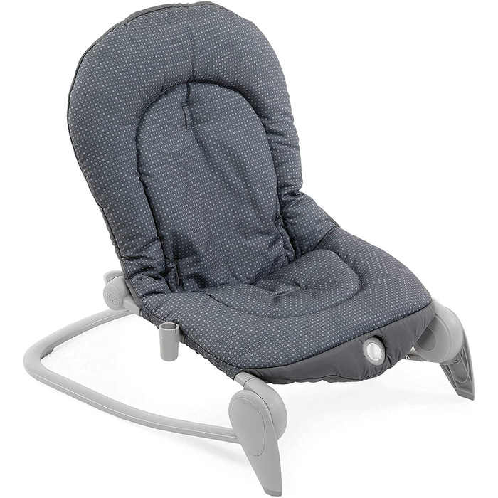 Повітряна куля Chicco Infant & Baby Bouncer 0 місяців - 18 кг, функція гойдалки та крісла, регульована спинка, компактне закриття, вібрація, інтерактивна електронна іграшка, світло та звук Foxy