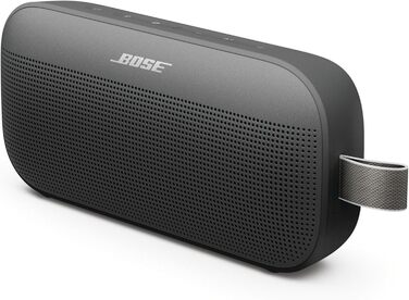 Портативна Bluetooth-колонка Bose SoundLink Flex (2-го покоління), портативна вулична колонка з реалістичним звуком, до 12 годин автономної роботи, пило- та водонепроникна, чорна