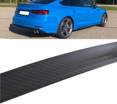 Комплект Sport Rear Spoiler Rear Lip Carbon Look сумісний з Audi A5 B9 Sportback з модельного ряду 2016-2020 також RS DM Autoteile 4328