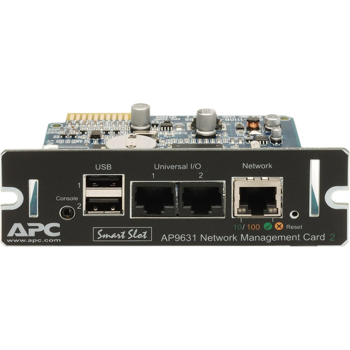 Плата мережевого керування APC UPS 2 - AP9630 - сумісна з моделями ДБЖ SmartSlot AP9631