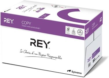 Репрографічний папір REY COPY, білий, 80 г, A3, PEFC, 500 аркушів